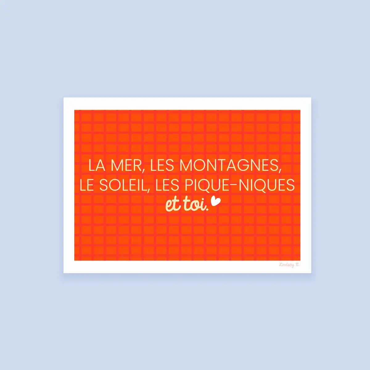 La déclaration d’amour
