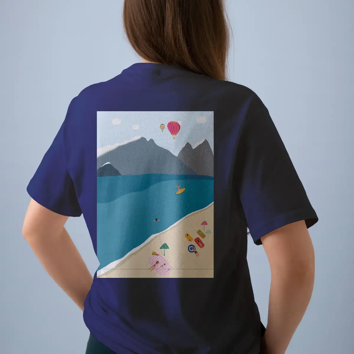 Tee-shirt La plage