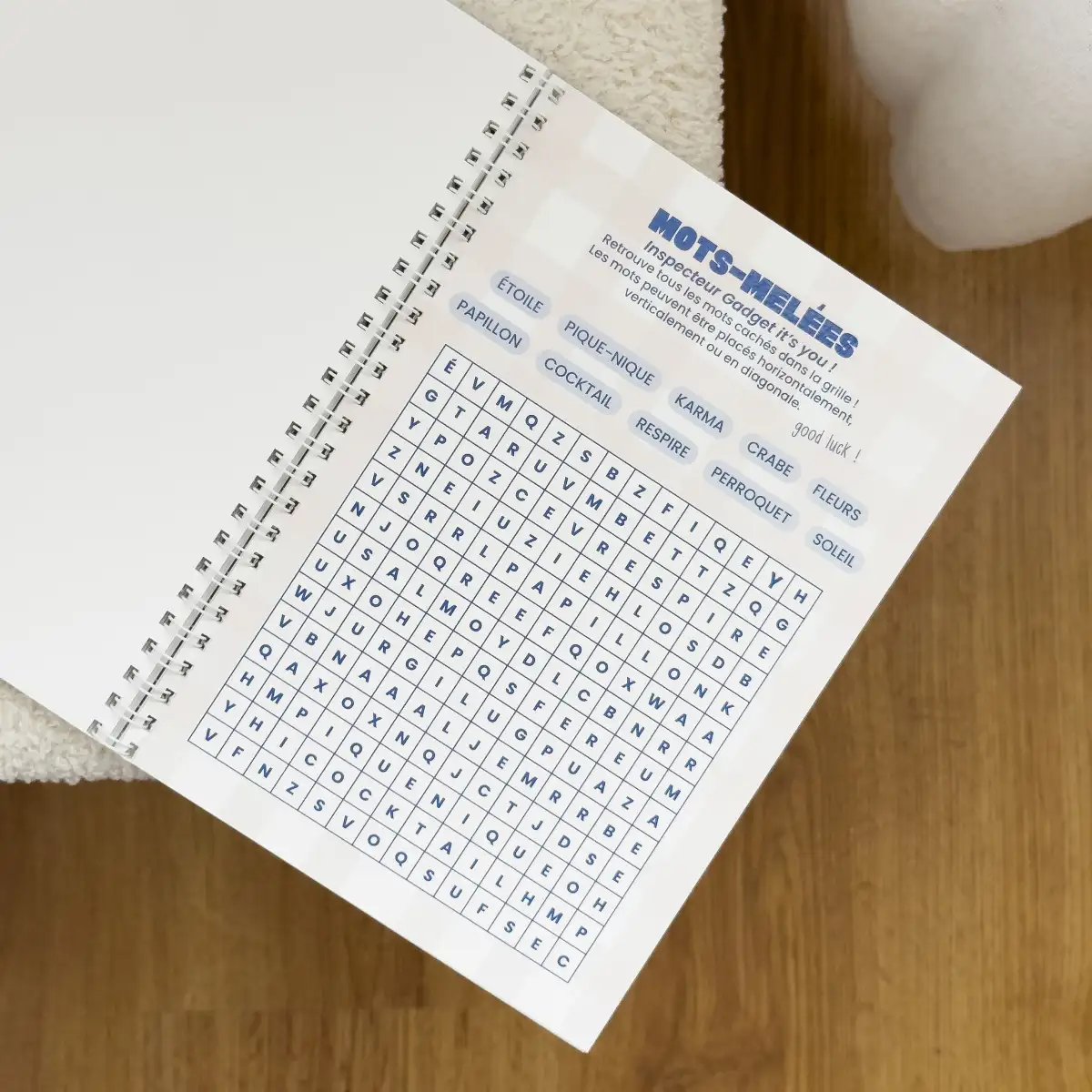 Cahier de relaxation